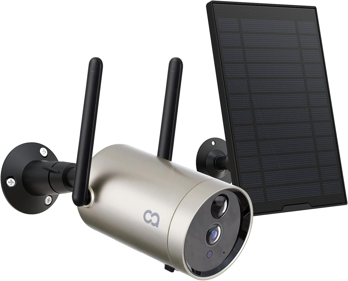 Wireless Rechargeable Battery Powered Outdoor Security Camera with Motion Sensor, 1080P, IP66, Two Way Audio V3621