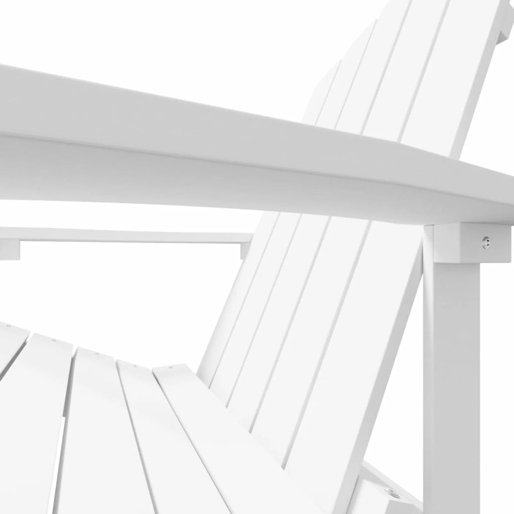 HDPE Outdoor Fire Pit Chair with Footstool H711213