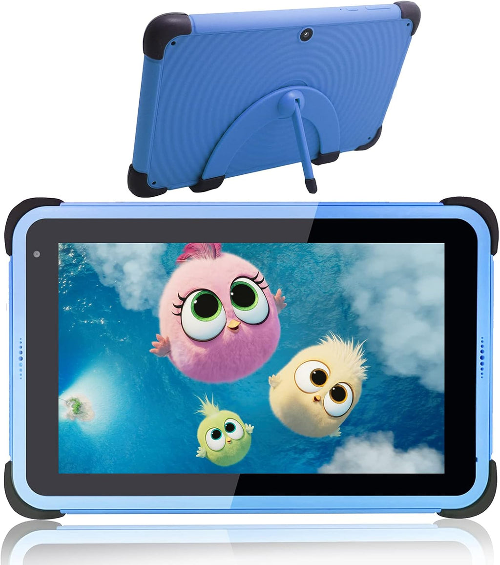 Blue 8 Inch Kids Tablet with Case and Stand N8886