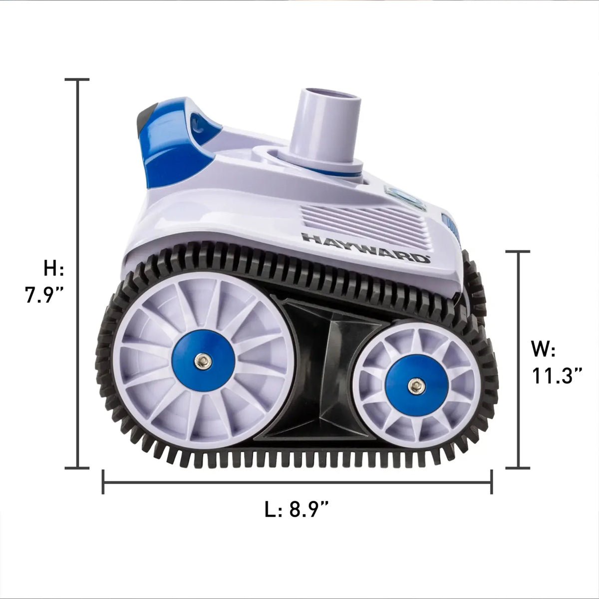 Lightweight In Ground Pool Suction Vacuum Cleaner, White I535522