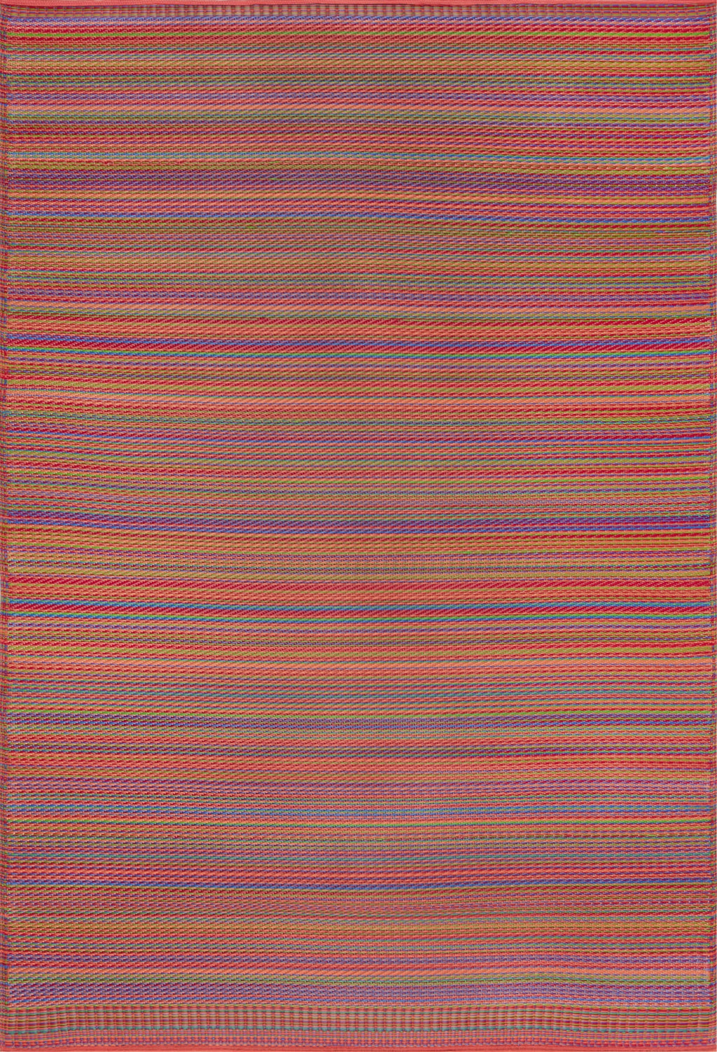 6x9 Waterproof Reversible Plastic Straw Outdoor Rug N41351