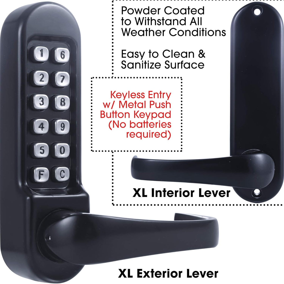 Mechanical Push Button Keypad Lock N10021