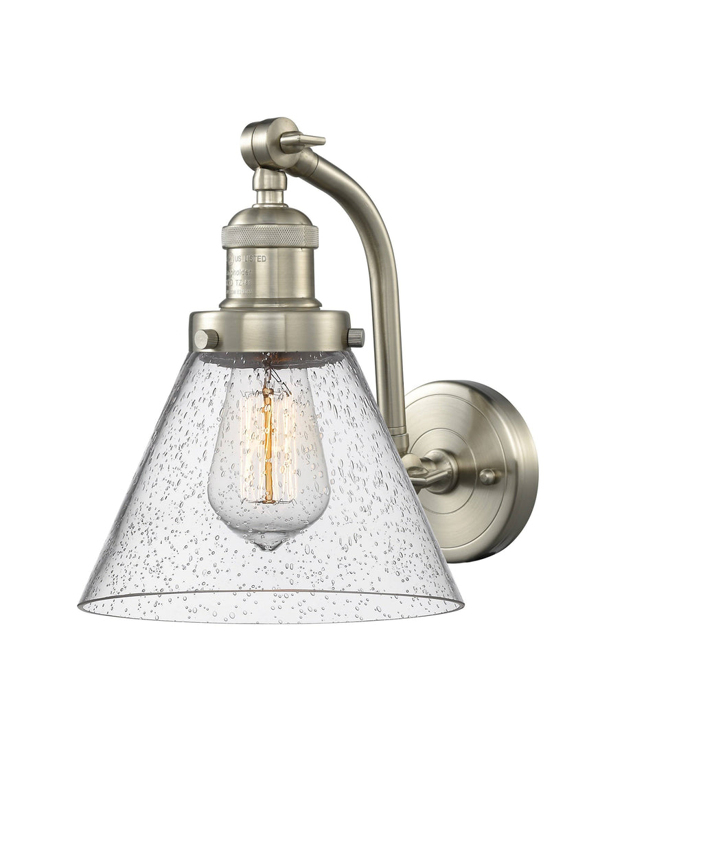 Large Cone 1 Light Sconce S58676