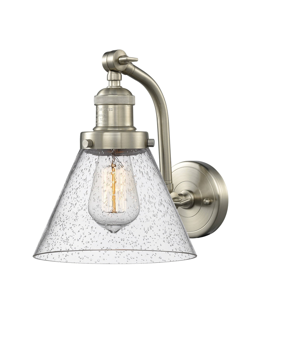 Large Cone 1 Light Sconce S58676