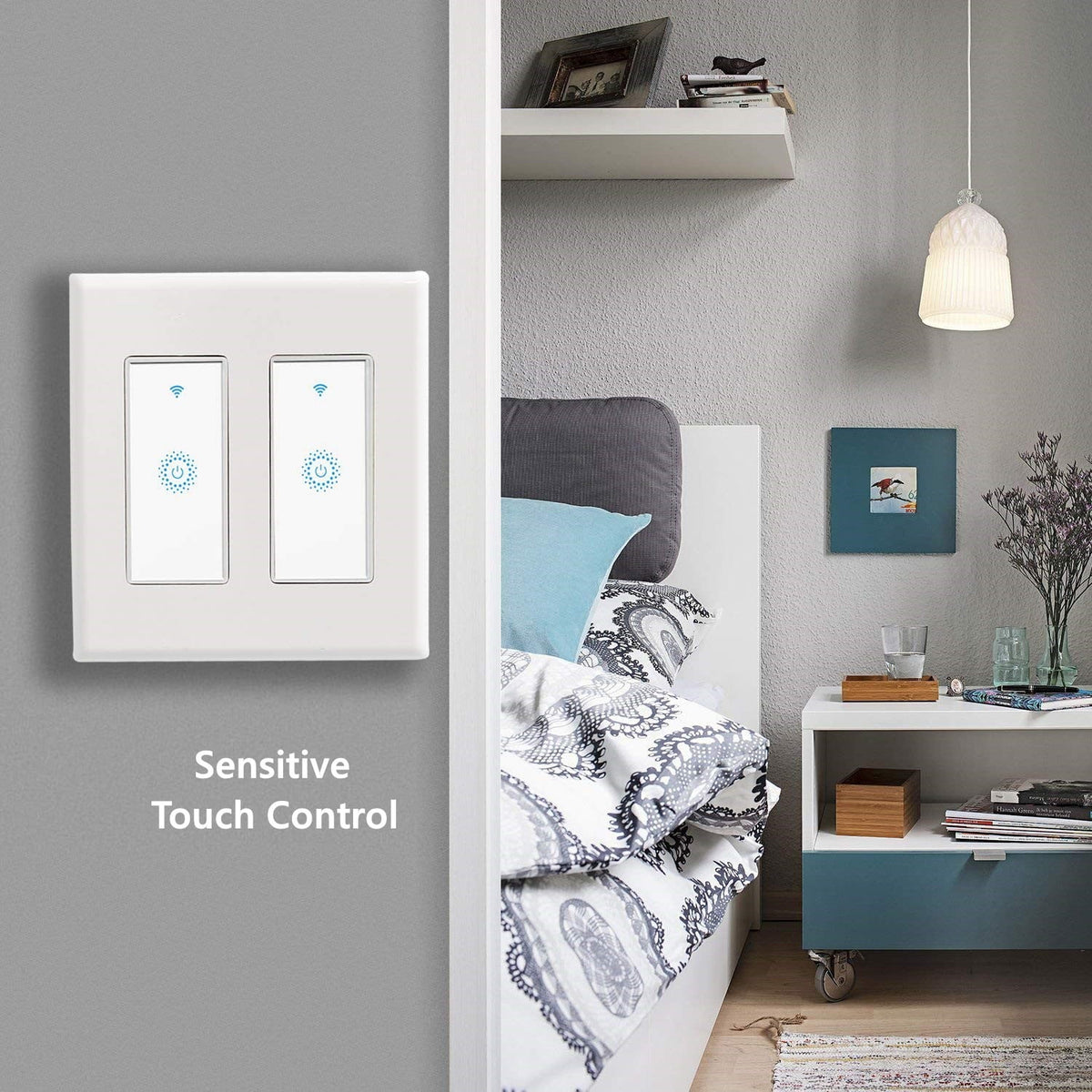 Wi-Fi Light Switch Single Pole V5865