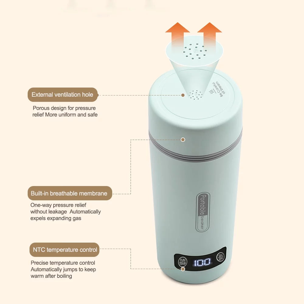 350ml Stainless Steel Portable Electric Kettle G7379