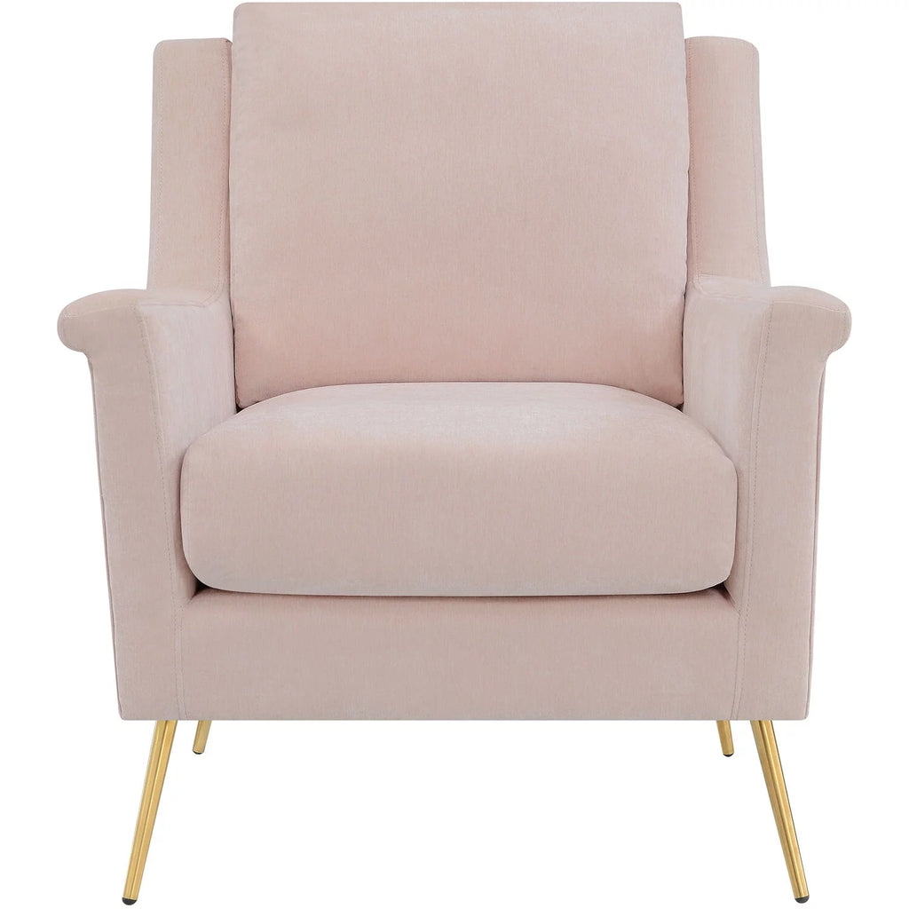 Blush Pink Accent Chair F45359