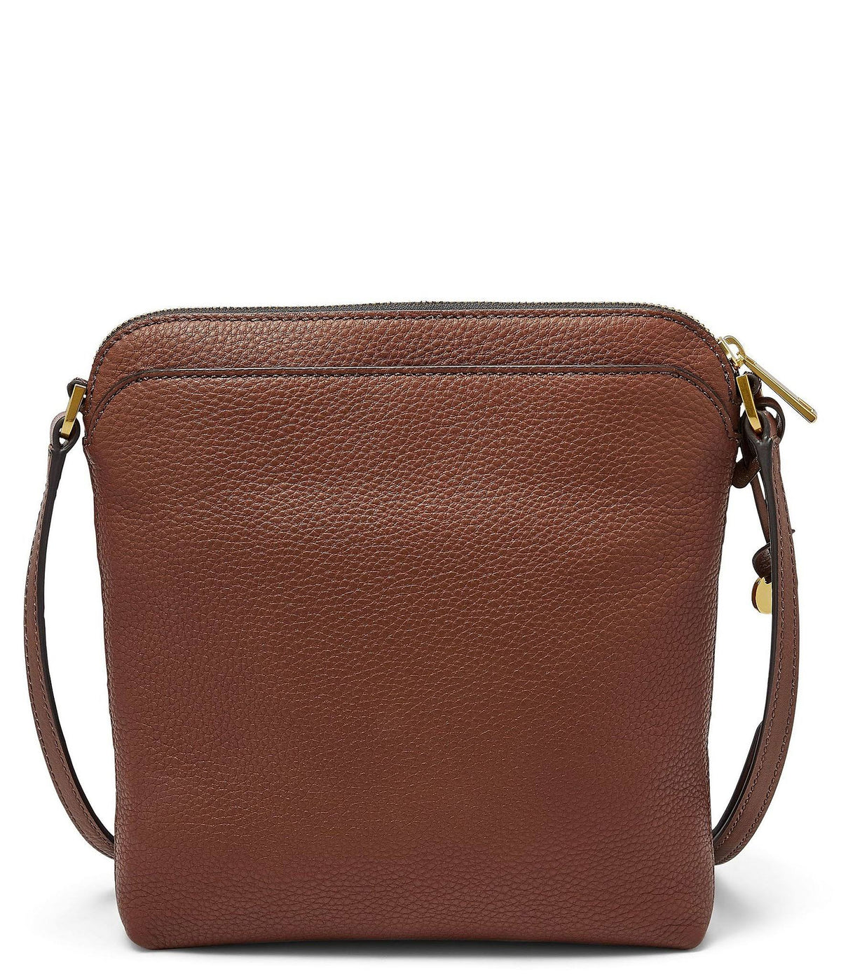 Black Leather Crossbody U360