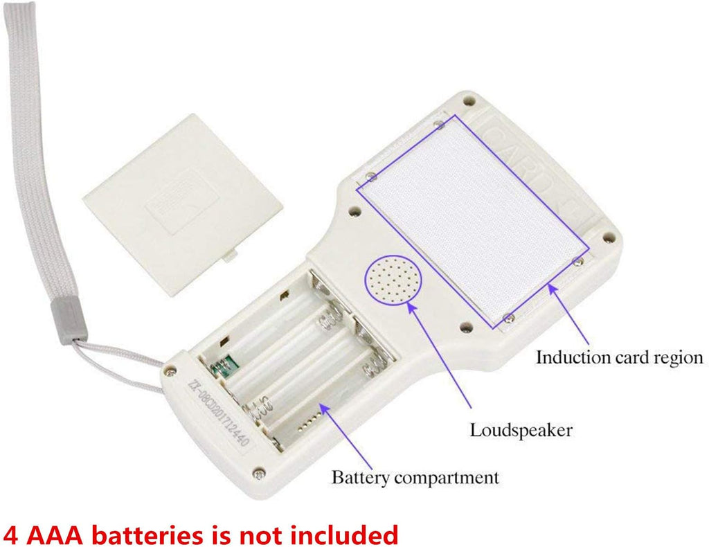10pcs ID 125khz Cards + 10pcs ID 125kh Keyfobs + 10pcs 13.56mhz IC Key + 1 USB NFC RFID Card Copier Reader Writer Duplicator B8192