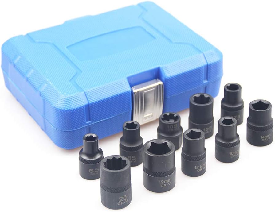 10PC Socket Tool Set for Nissan Subaru Ford Peugeot B63398