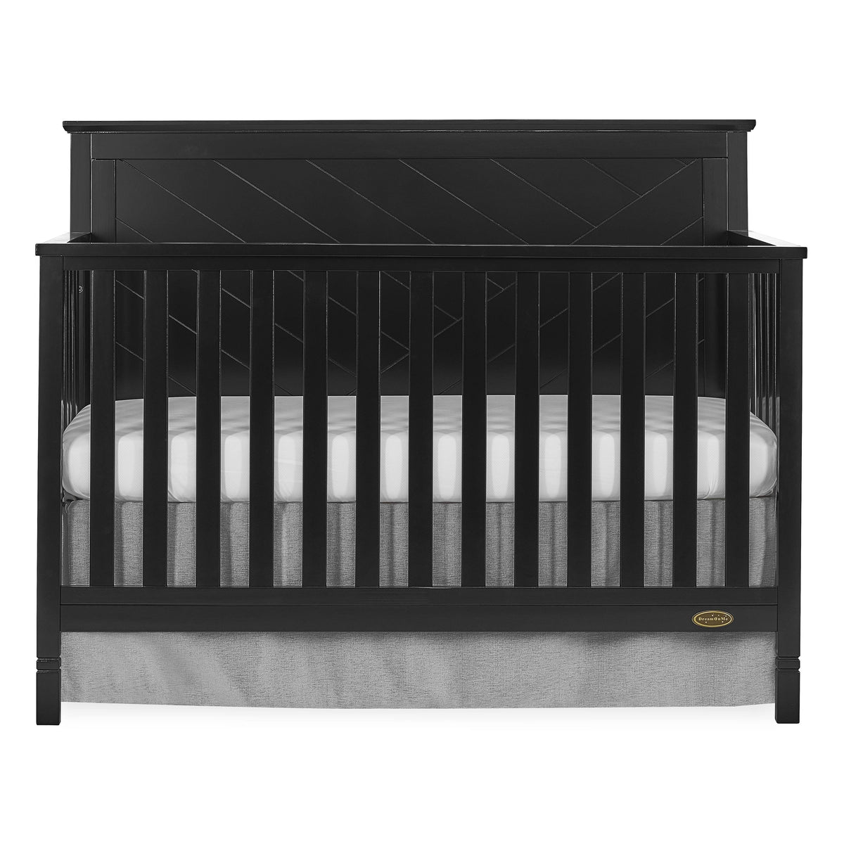 5 in 1 Convertible Crib Black K448
