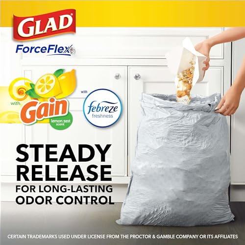 13 Gallon White Drawstring Trash Bags, 110 Count R8788