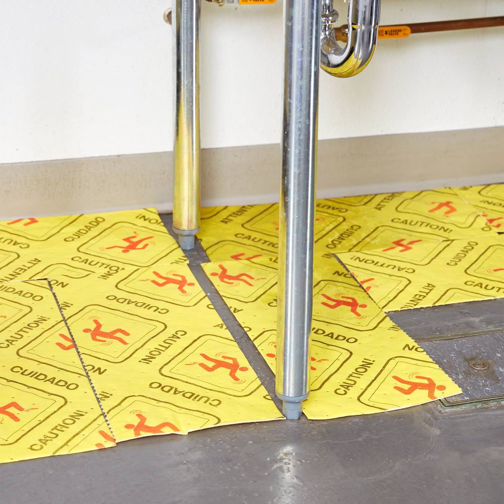 200/Case High Visibility Absorbent Pad Y9920