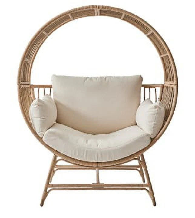 Round Wicker Outdoor Egg Chair Q844238