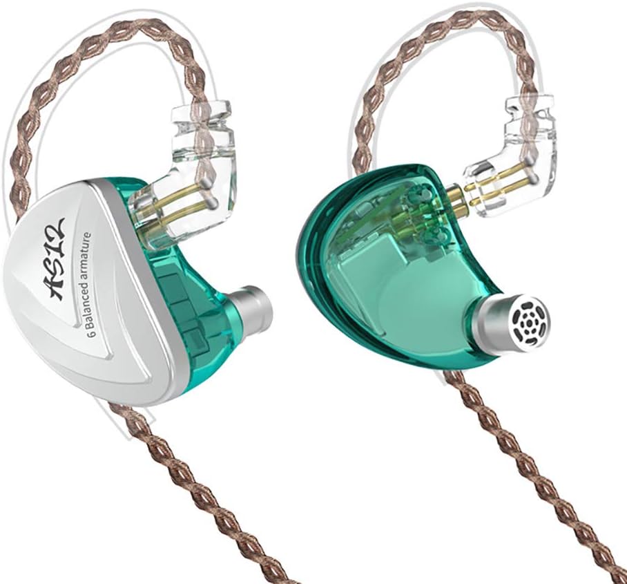 12BA In-Ear Monitors with Detachable Cable (Black) N47238