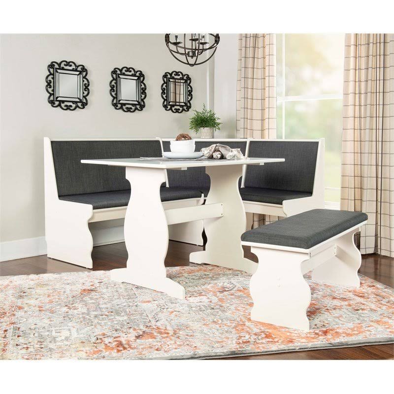 Charcoal Breakfast Nook Set K2326