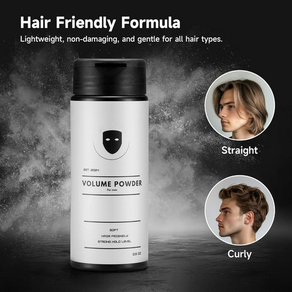 All-Natural Strong Hold Textured Hair Powder 40G 2pc I6037