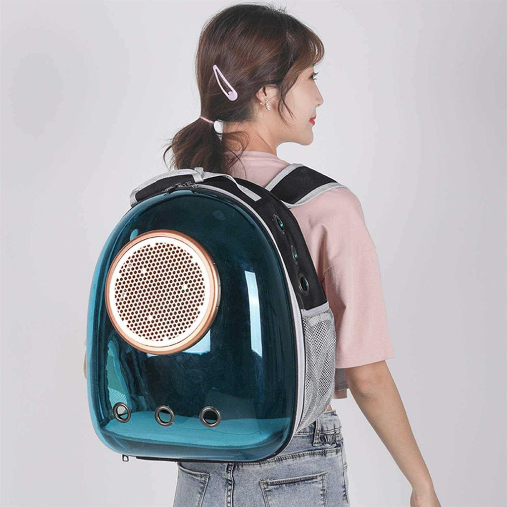 Pet Space Capsule Backpack Cat Dog Carrier X6366
