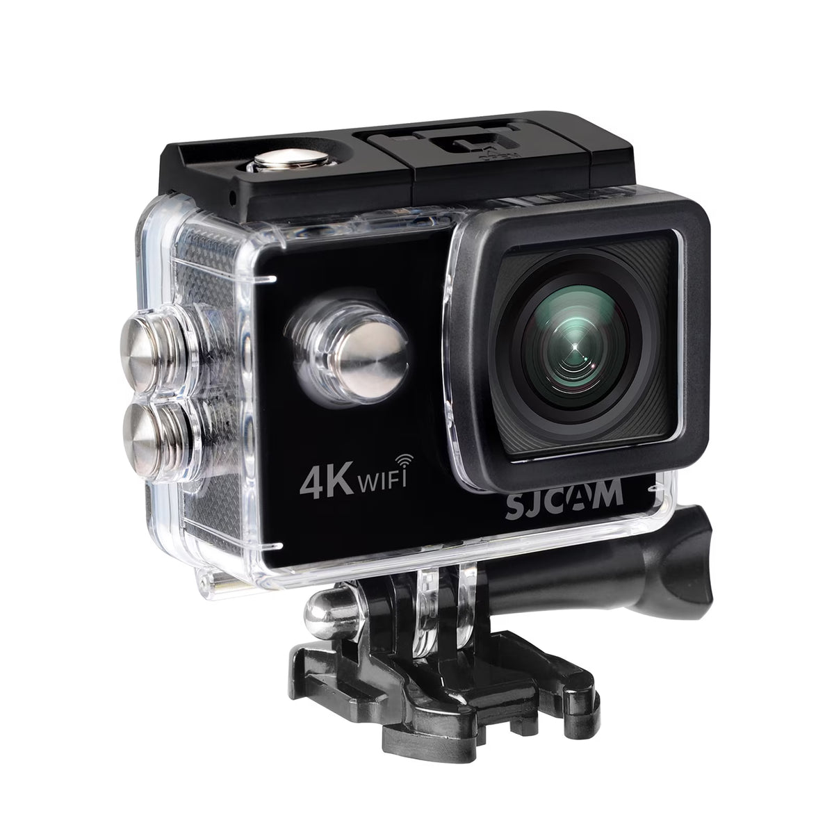 4K Sports Camera with 2-inch IPS Screen, 16MP, 170° Wide Angle, Waterproof Case W10015