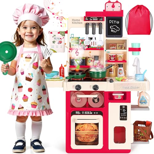 Green Kids Kitchen Playset with Sound and Light O77155