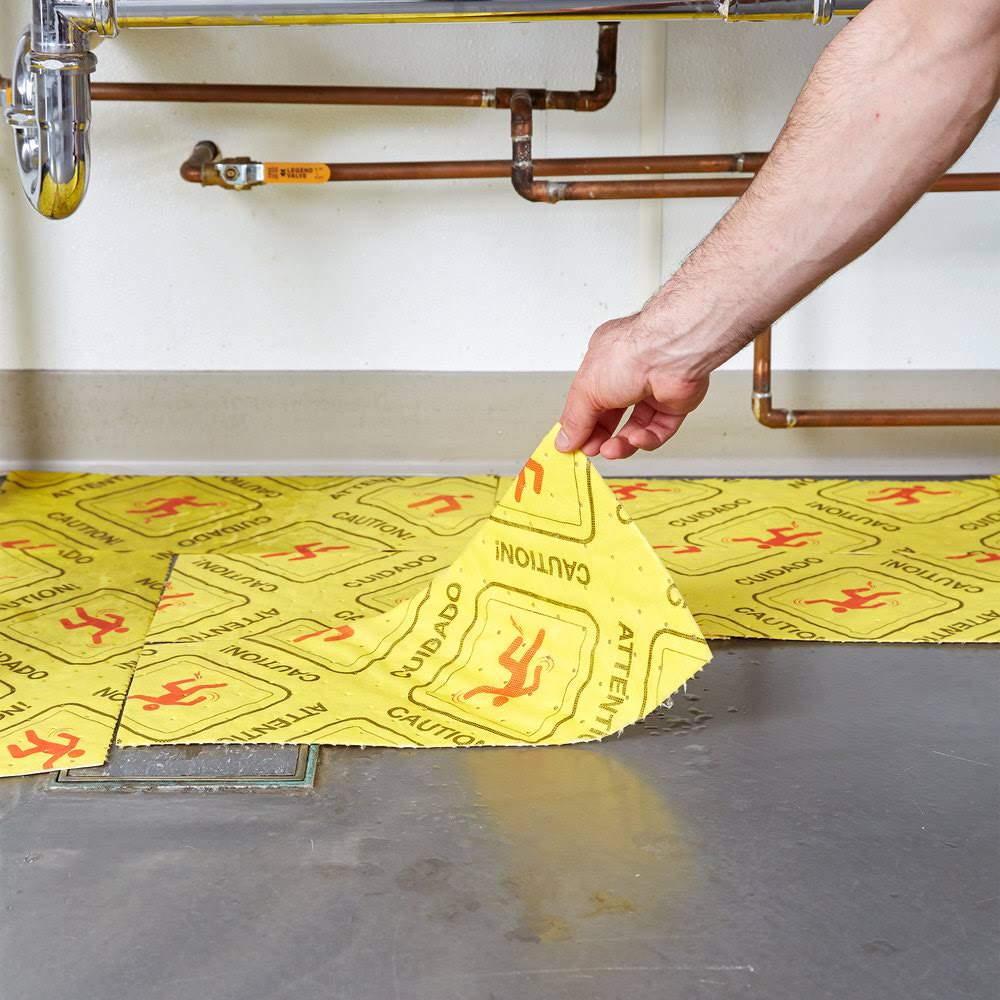 200/Case High Visibility Absorbent Pad Y9920