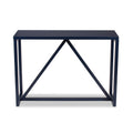 Blue Wood Console Table O5570