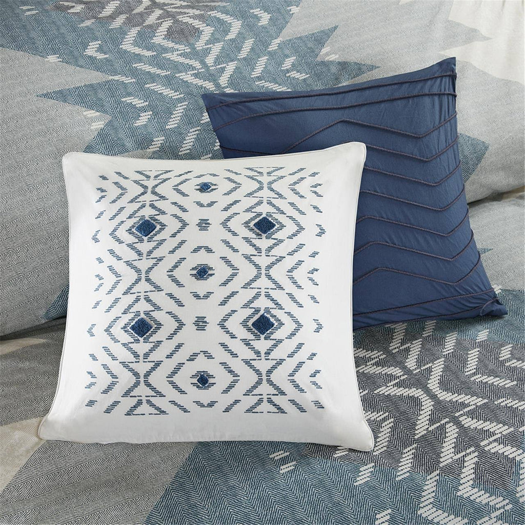 3 Piece Duvet Cover Mini Set Blue Full/Queen L55682