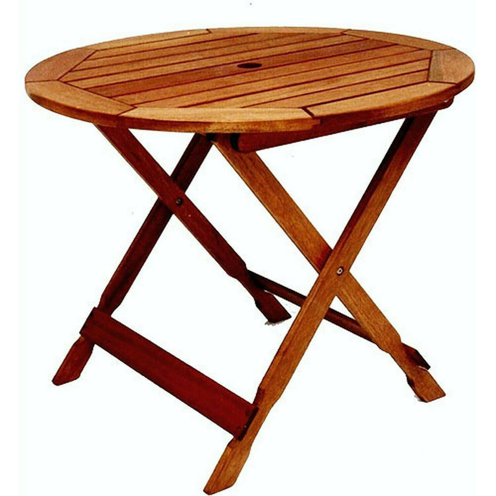 Bistro Folding Eucalyptus Table S5032