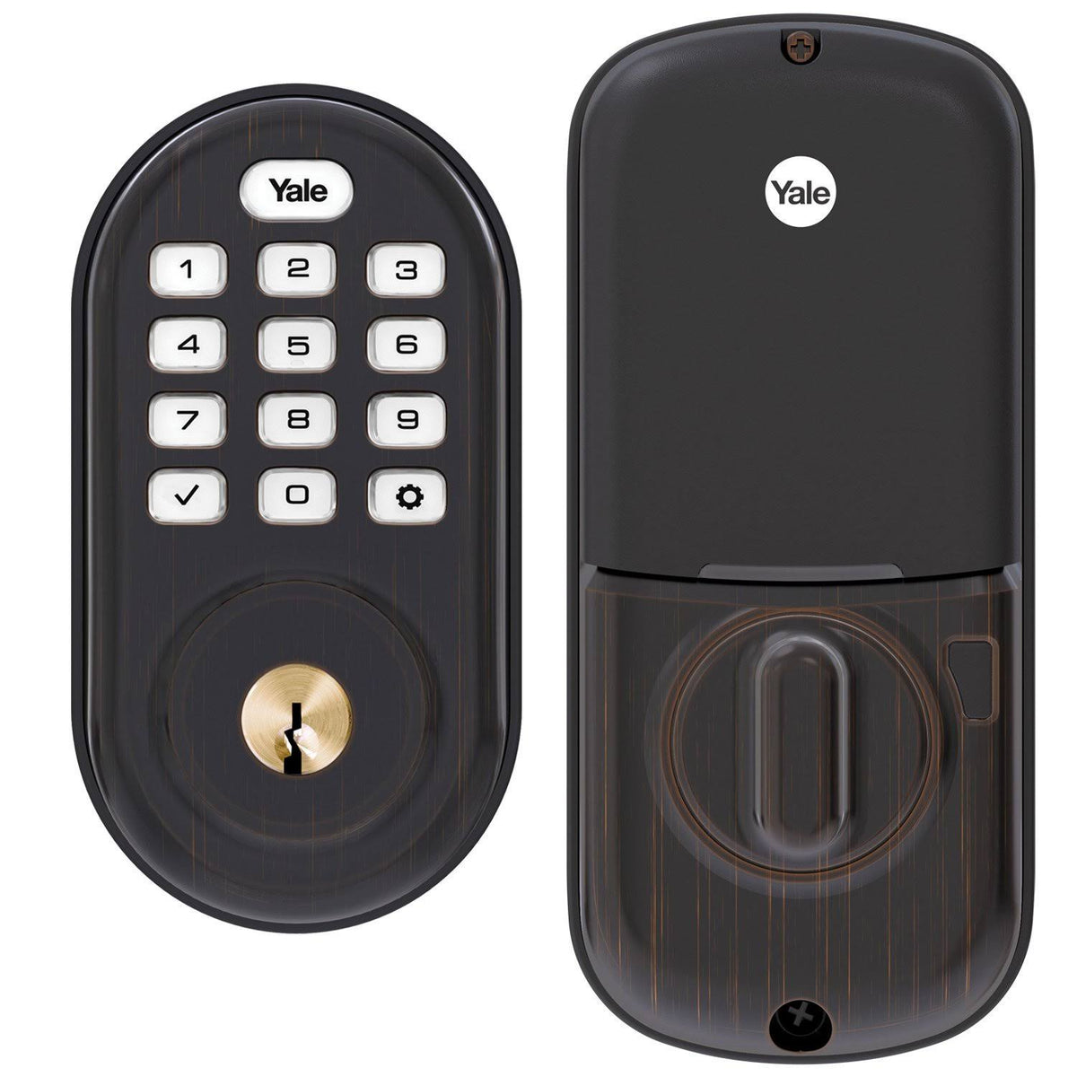 Assure Lock Stand Alone Deadbolt Oil Rubbed Bronze W148646