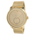 Gold-Tone Mesh Mens Watch U2534