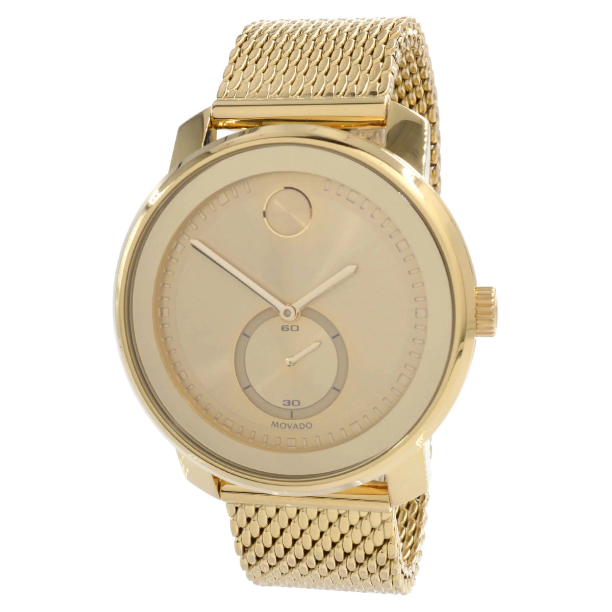 Gold-Tone Mesh Mens Watch U2534