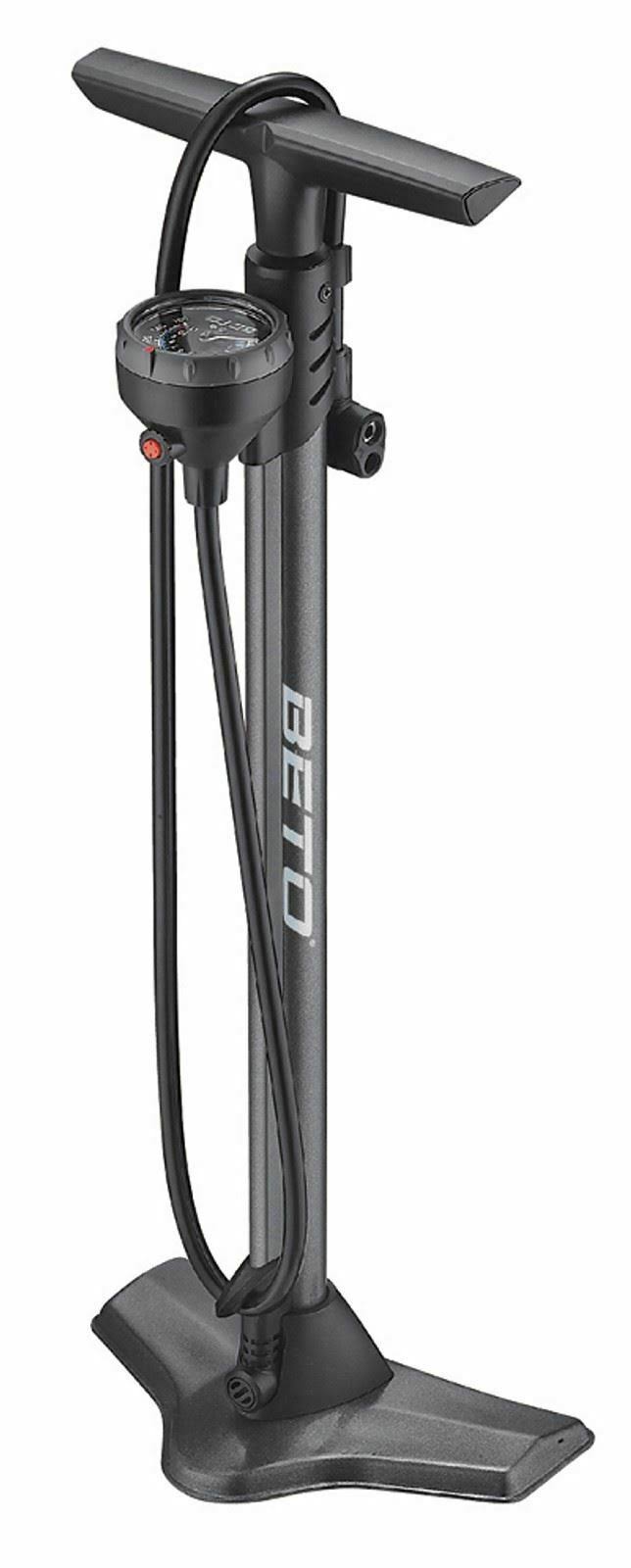 Floor Pump with Gauge Black Z57306