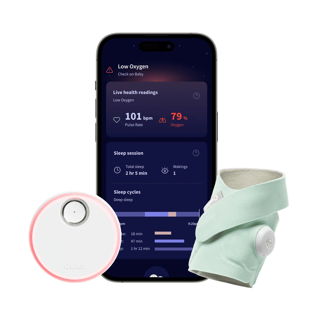 Smart Baby Monitor with Live Health Readings & Notifications P572684