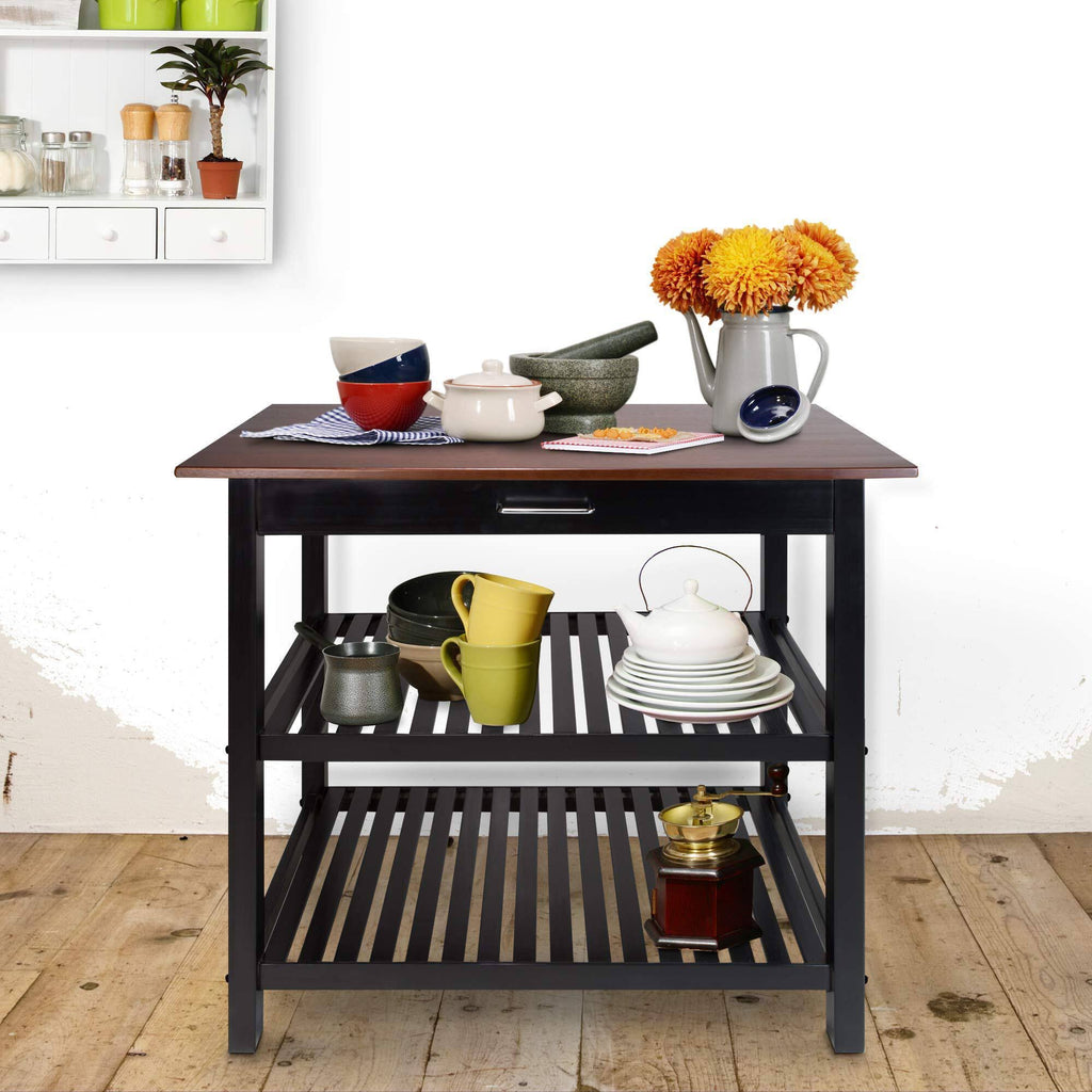Solid Wood Kitchen Island S9478