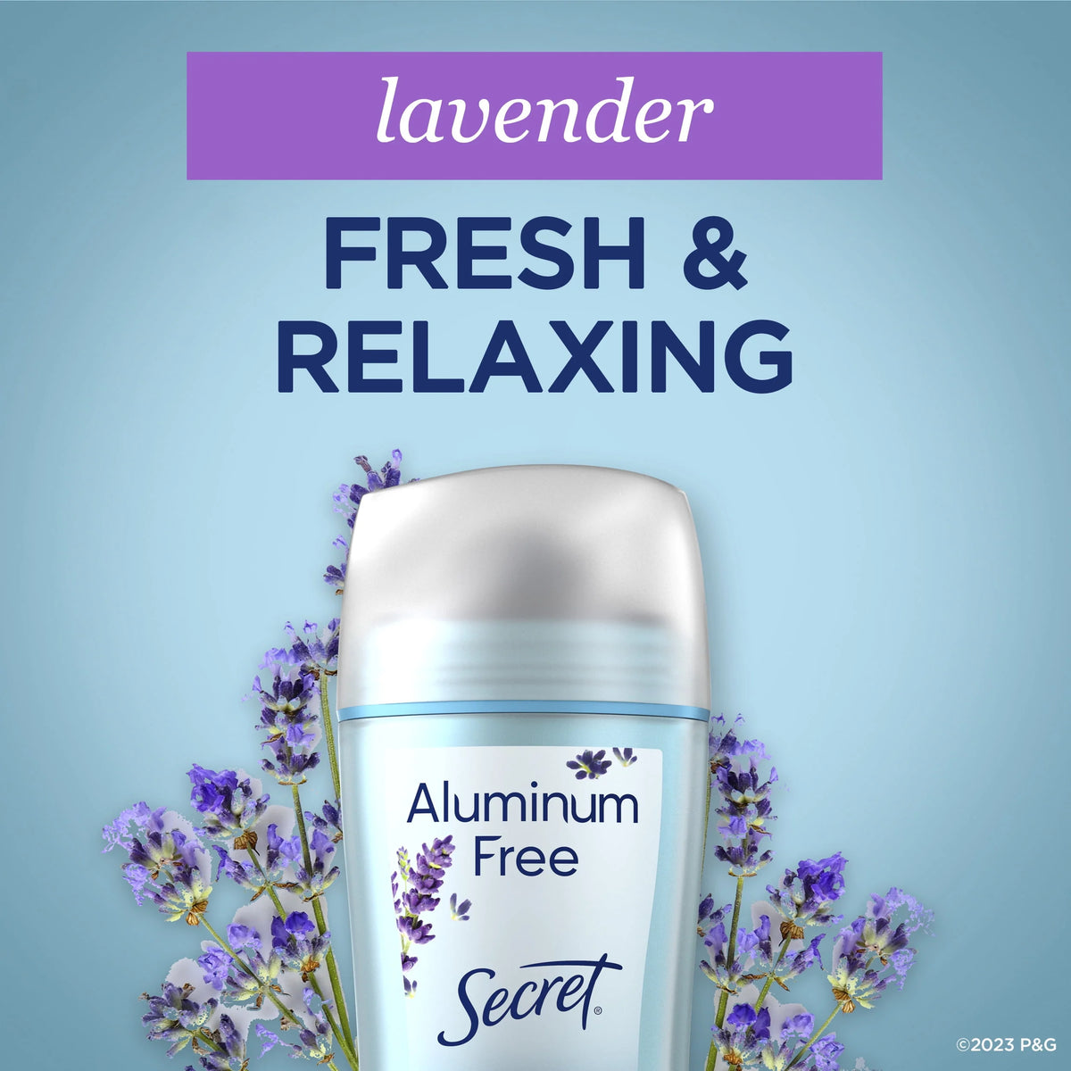 Aluminum Free Lavender Deodorant 2.4 oz E3345