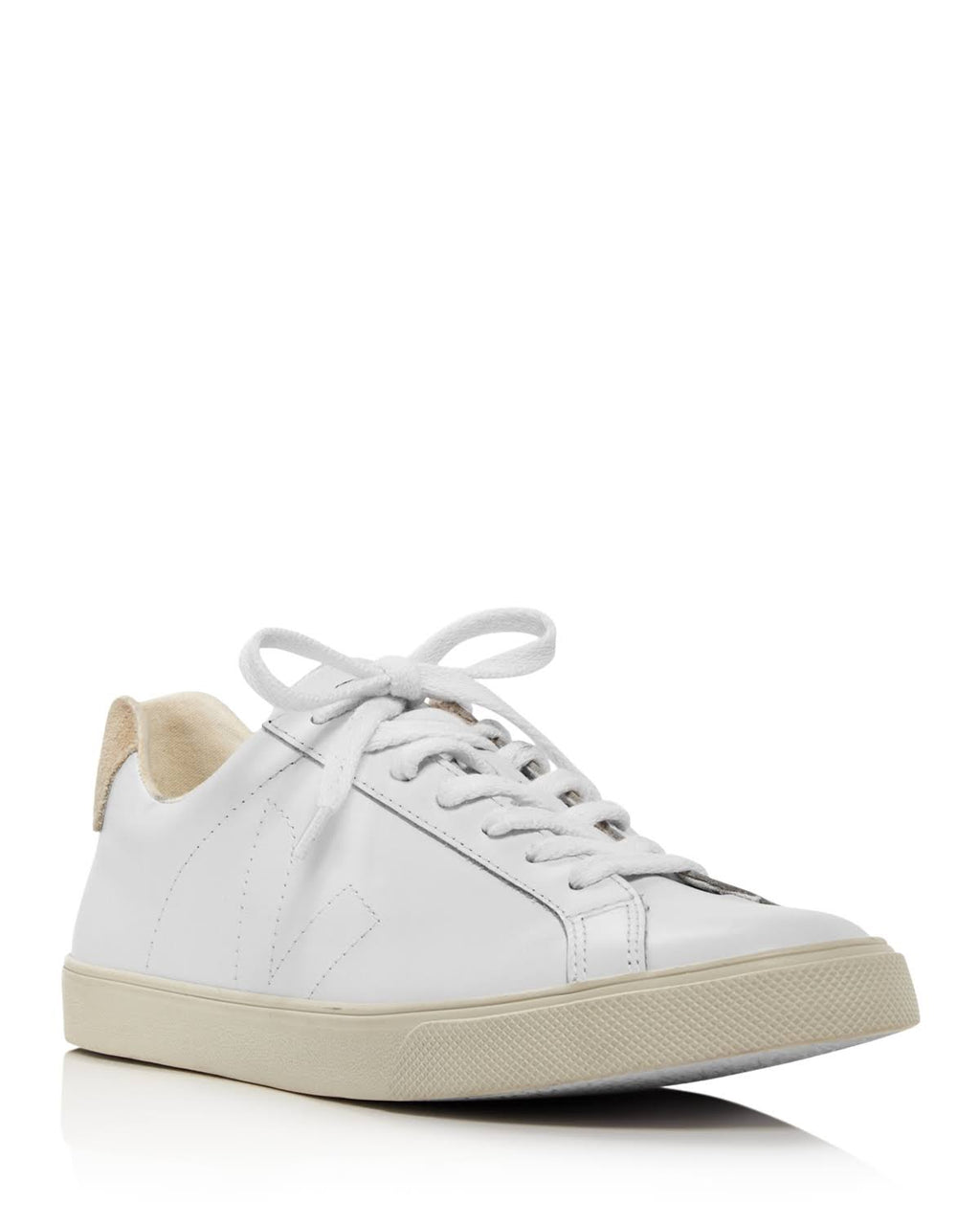 Extra White Leather Trainers A223