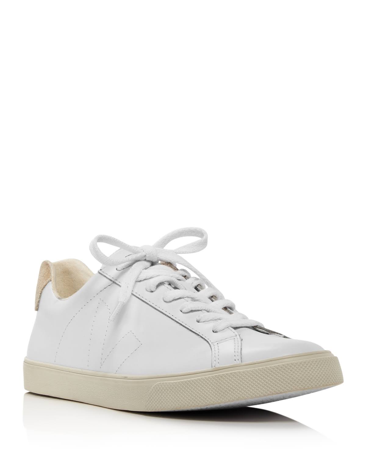Extra White Leather Trainers A223
