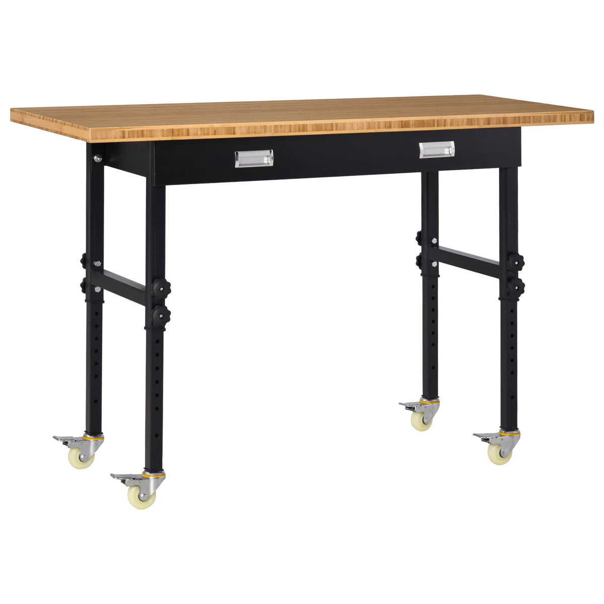 Mobile Workbench with Four Lockable Casters J6068