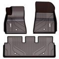 Black TPE Car Floor Mats for Tesla Model 3 L993
