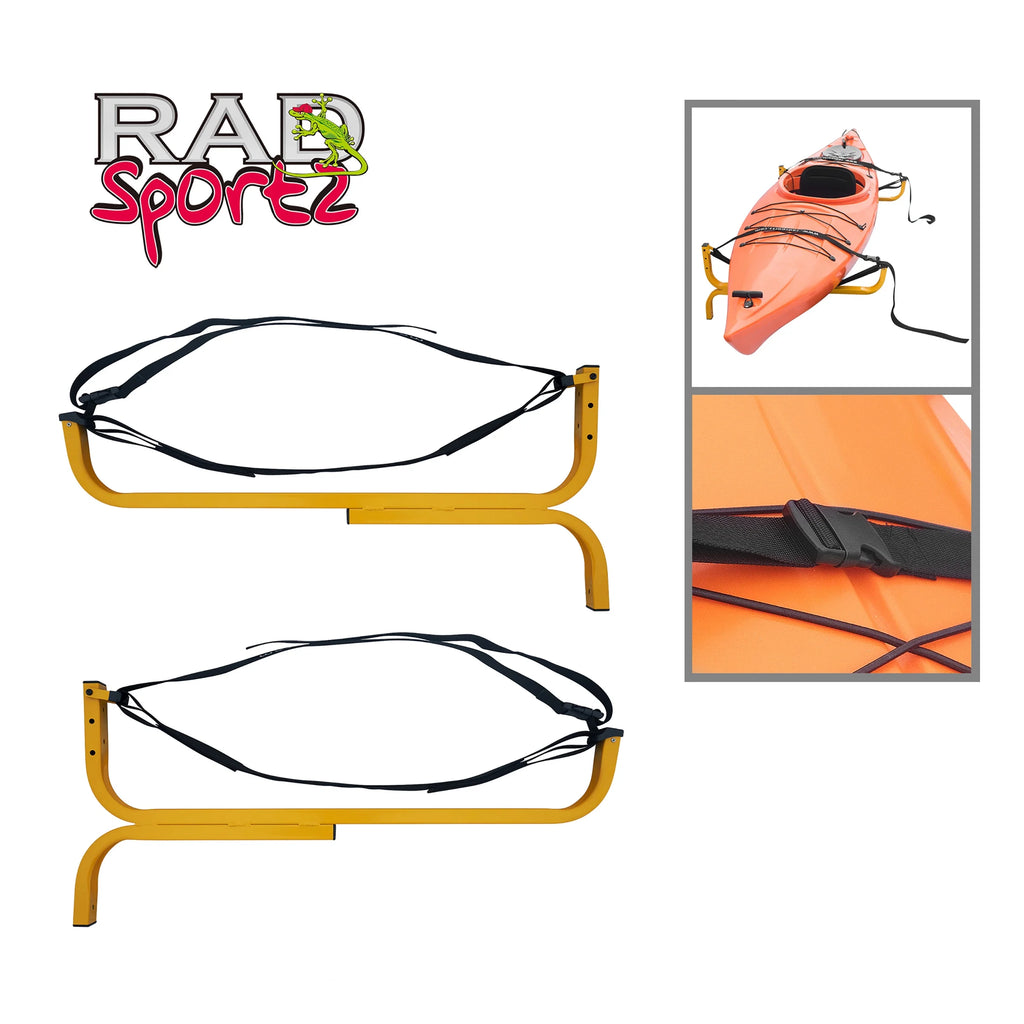 Wall Mount Hanging Kayak Storage System with 110lb Capacity X278