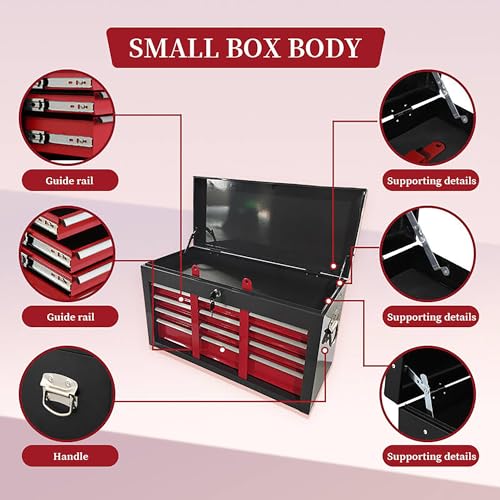 8 Drawer Rolling Tool Chest with Lock H981121