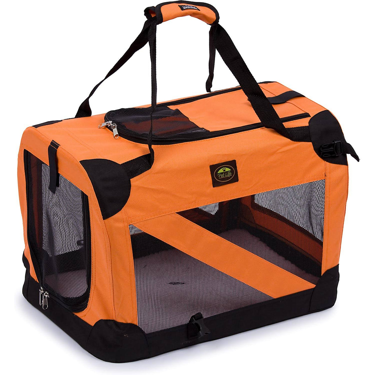 Folding Pet Dog Carrier, Orange O308