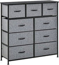 9 Drawer Fabric Dresser with Steel Frame M2425