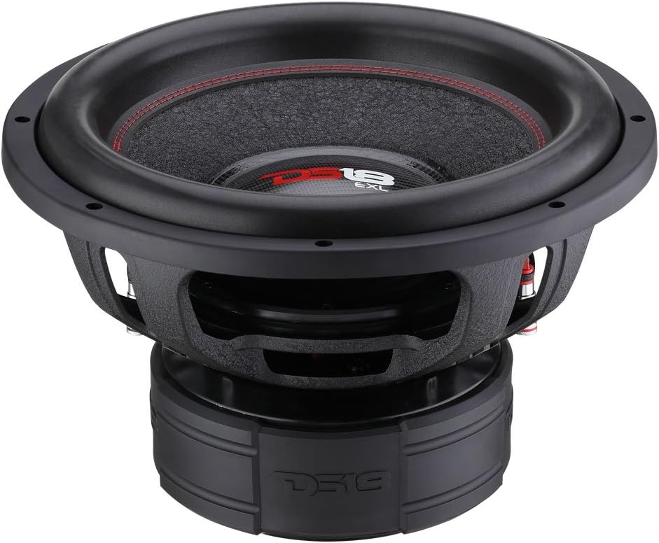 12" High Excursion Car Subwoofer 4000 Watts Dual Voice Coil 4+4 Ohms W6661