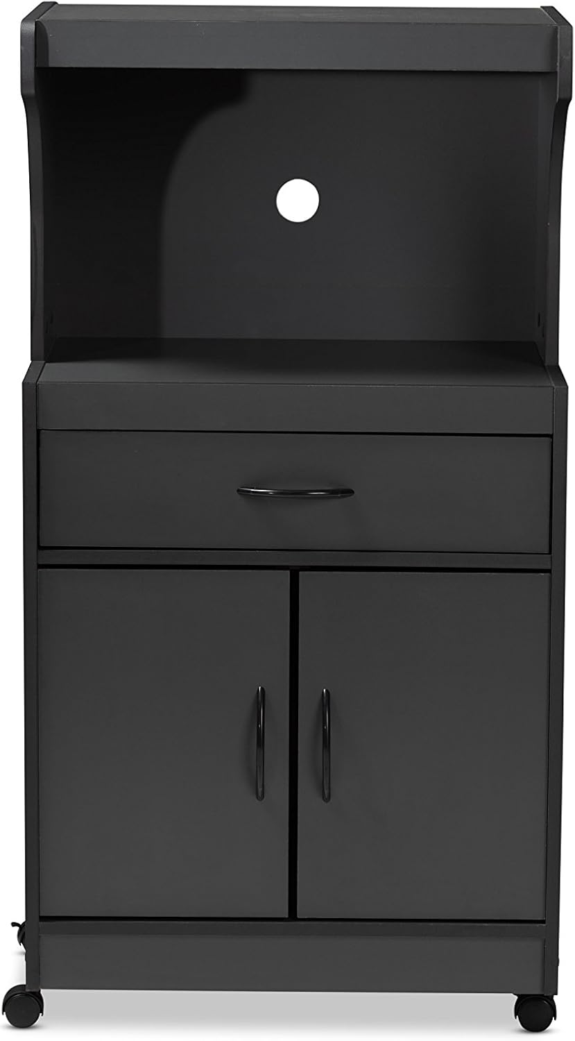 Dark Grey Kitchen Cabinet Y535441