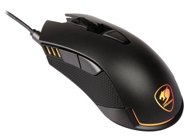 Wired USB Optical Gaming Mouse 12000 dpi Black N8124
