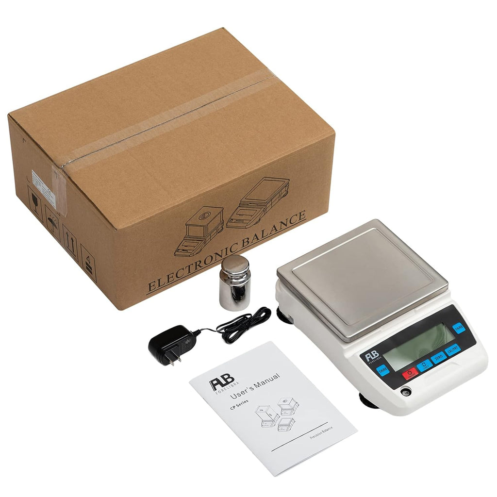 Lab Scale 5kg Precision Electronic Balance, 0.1g Readability Z3510