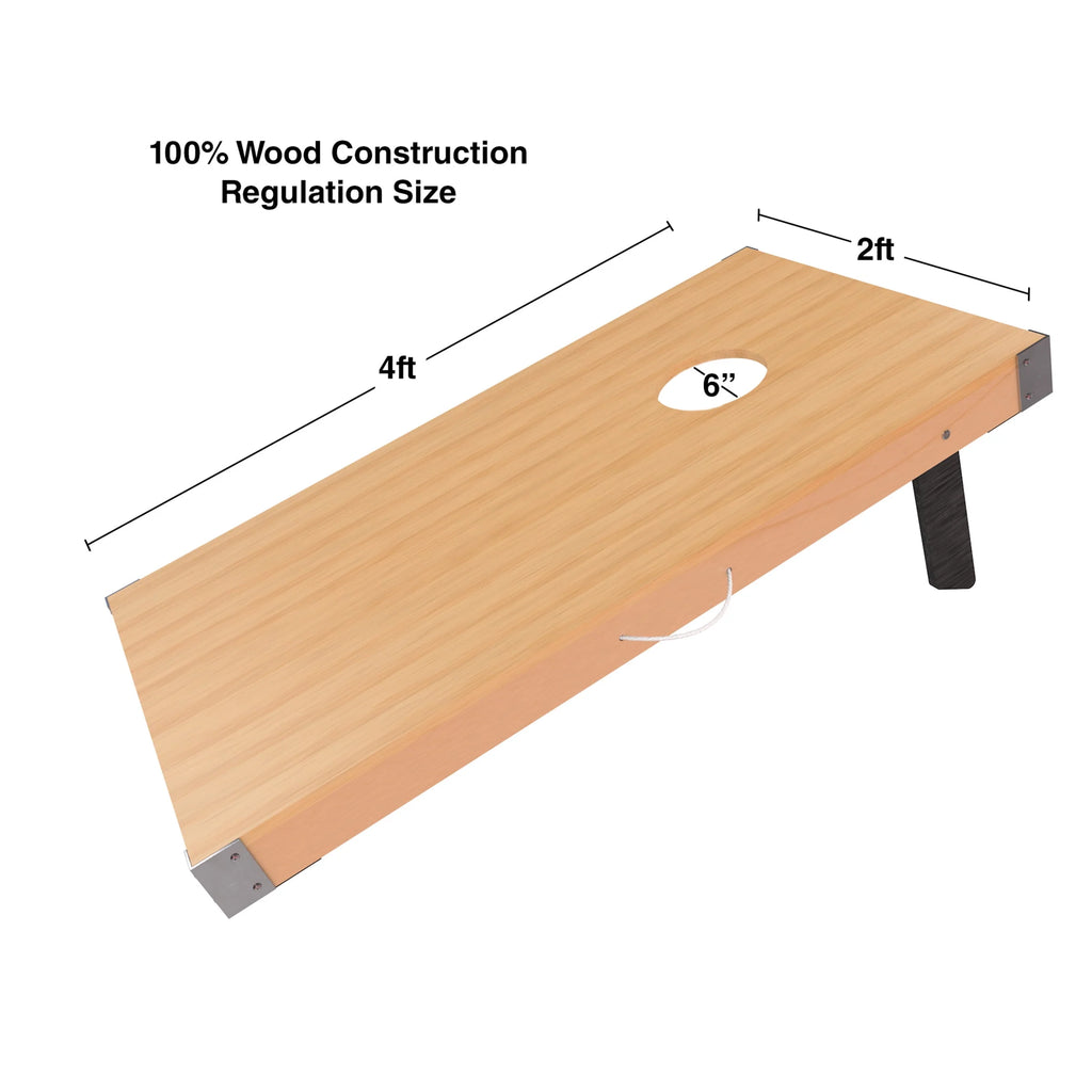 Regulation Sized Outdoor Cornhole Boards and Bags K690155