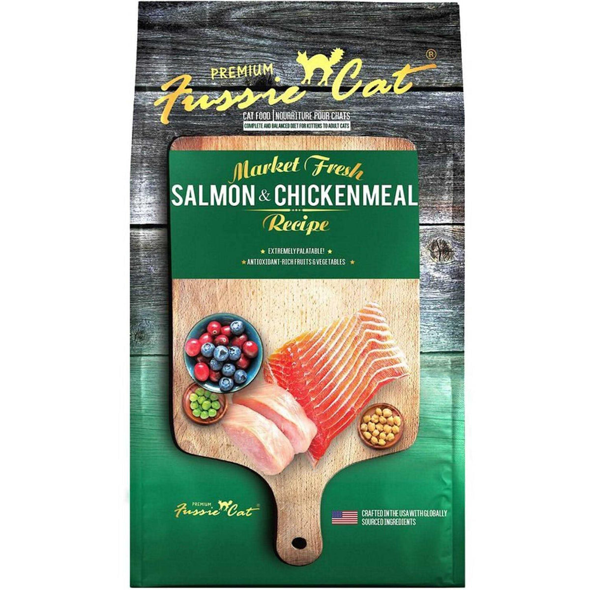 Salmon Chicken Dry Cat Food B8695