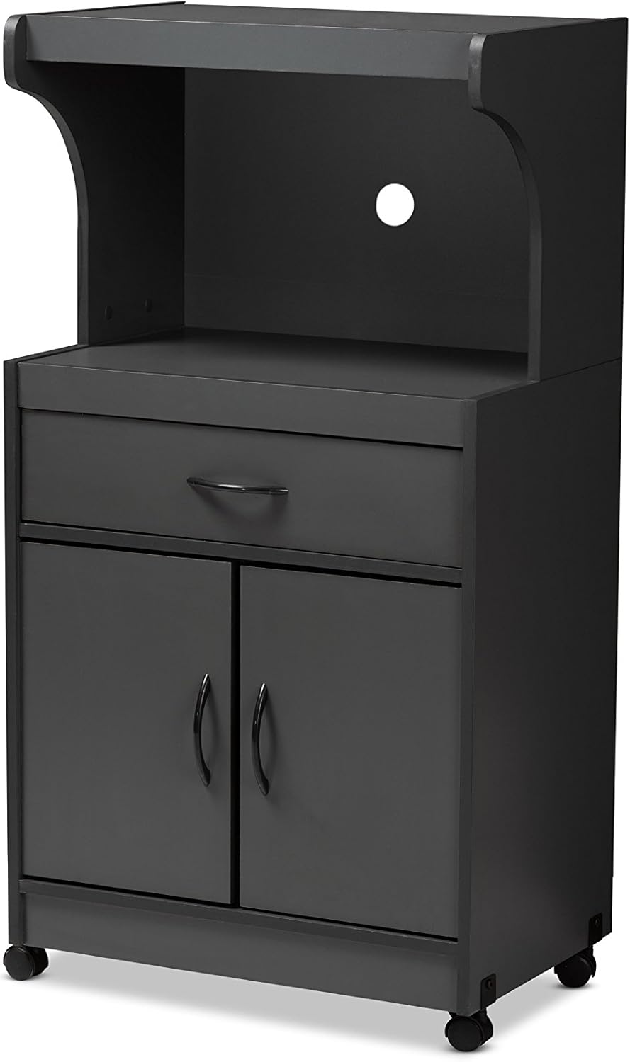Dark Grey Kitchen Cabinet Y535441